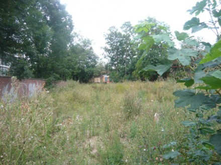 This site on Loughborough Road will soon be used for community food growing.