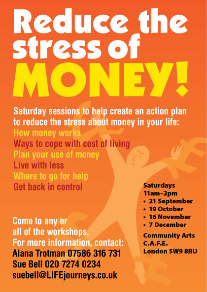Reduce stress of money course Loughborough Junction