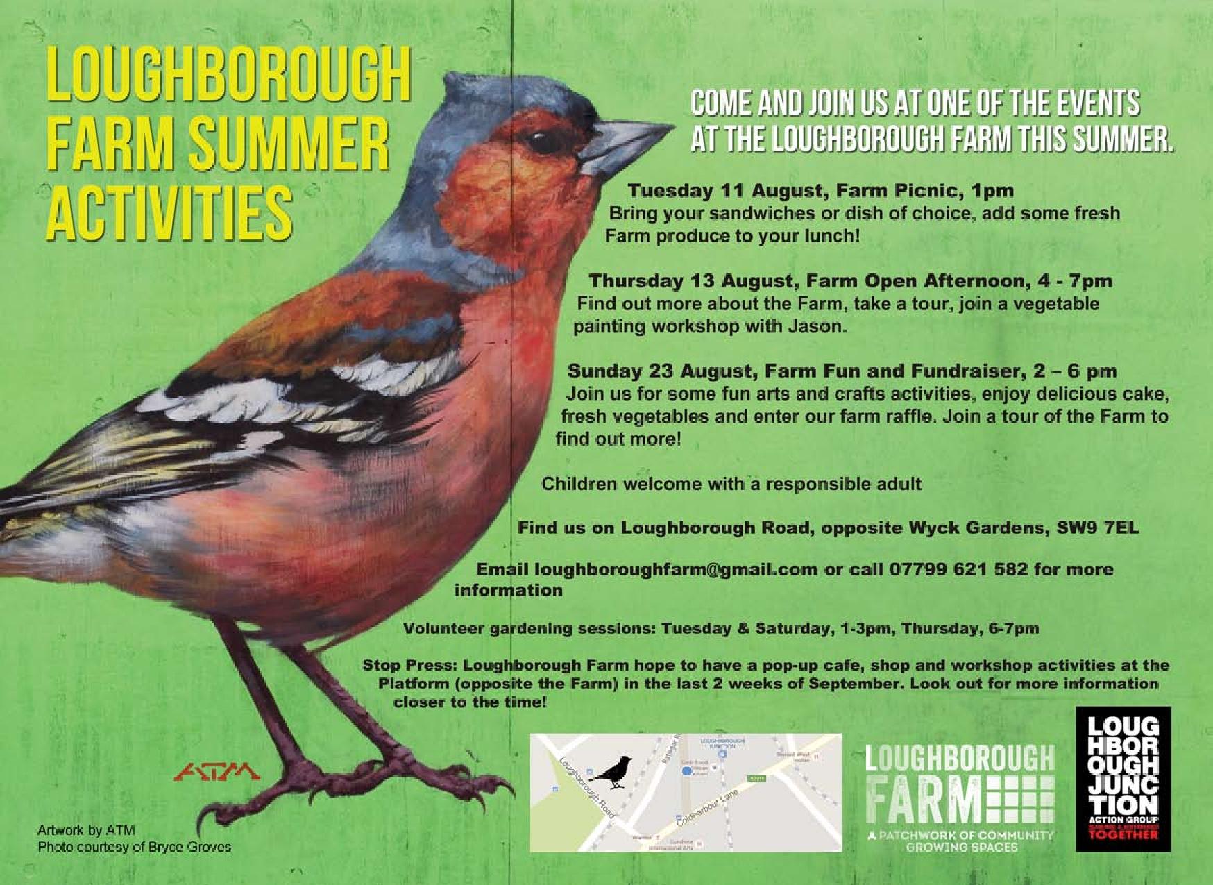 Loughborough Farm Summer Activities