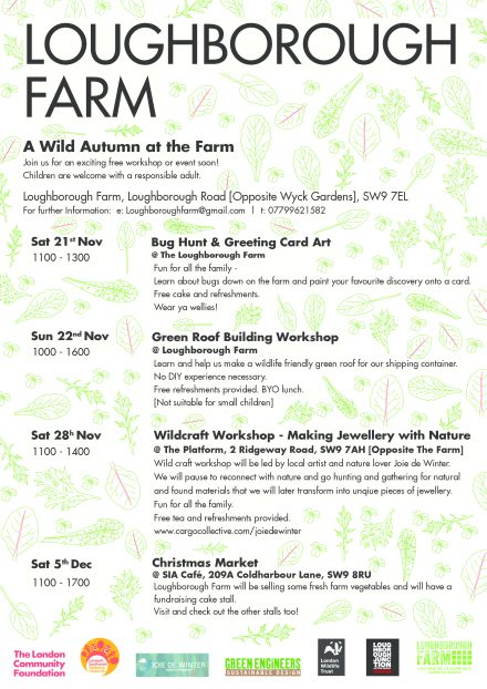 Loughborough Farm Autumn Activities