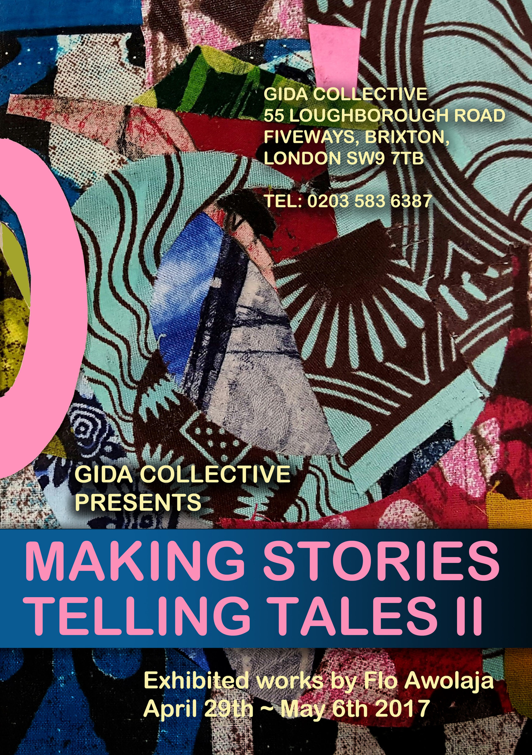 Art Exhibition at the Gida Collective: Flo Awolaja  Making Stories Telling Tales 11