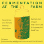 Fermentation Workshop at the Loughborough Farm  Cafe