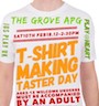 T-Shirt printing workshop Saturday 10 February from 12 noon to 2.30pm