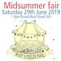 Myatt’s Fields Park fair this Saturday 29th June 1pm – 5pm